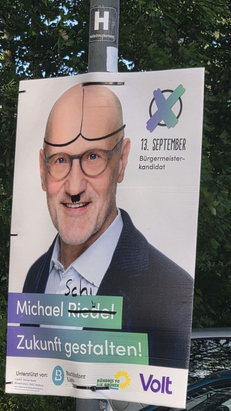 Wahlplakat 