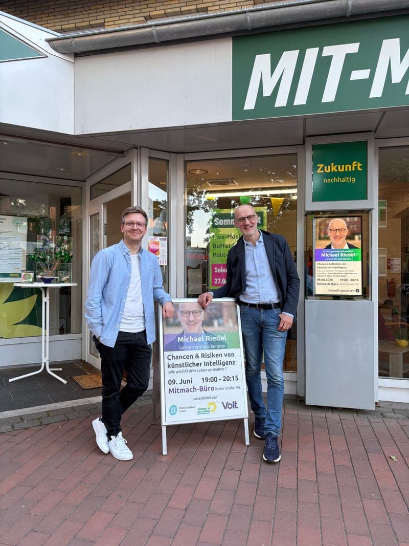 Maximilian Hohenstatt und Michael Riedel
